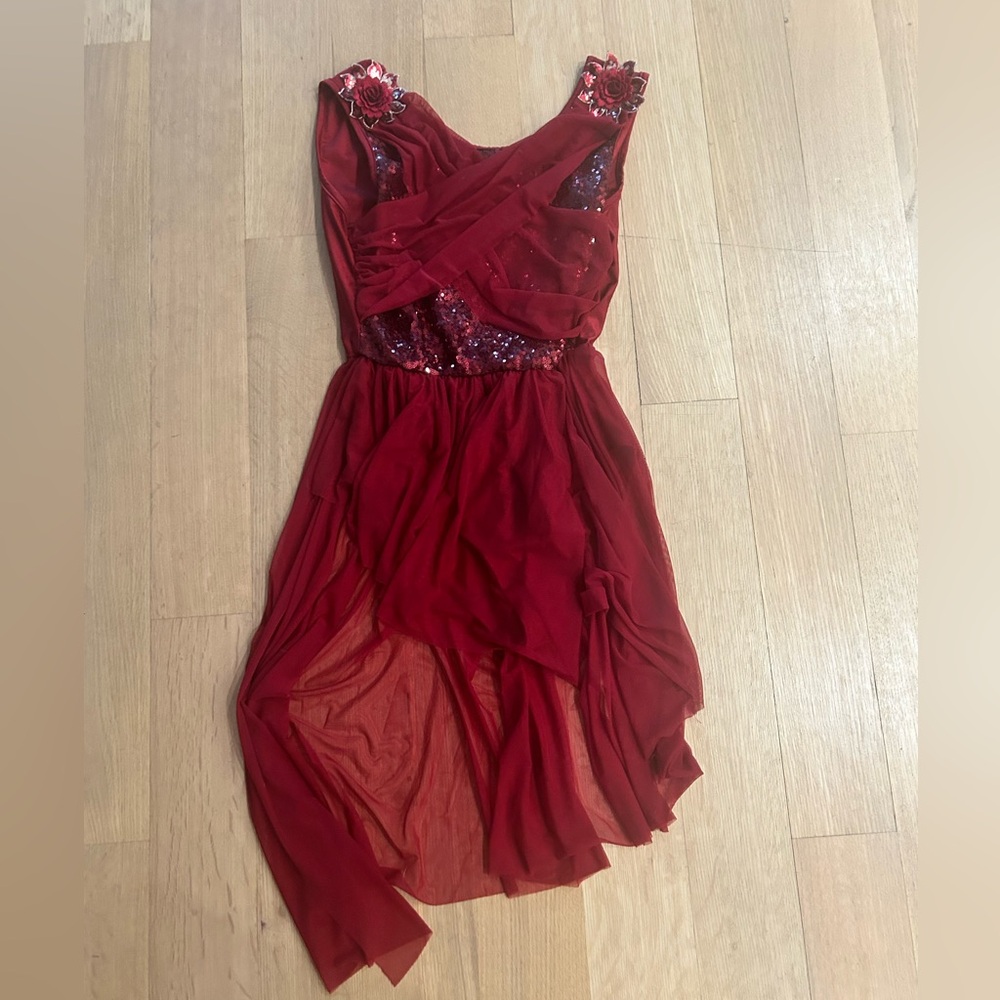 Red Dance Costume